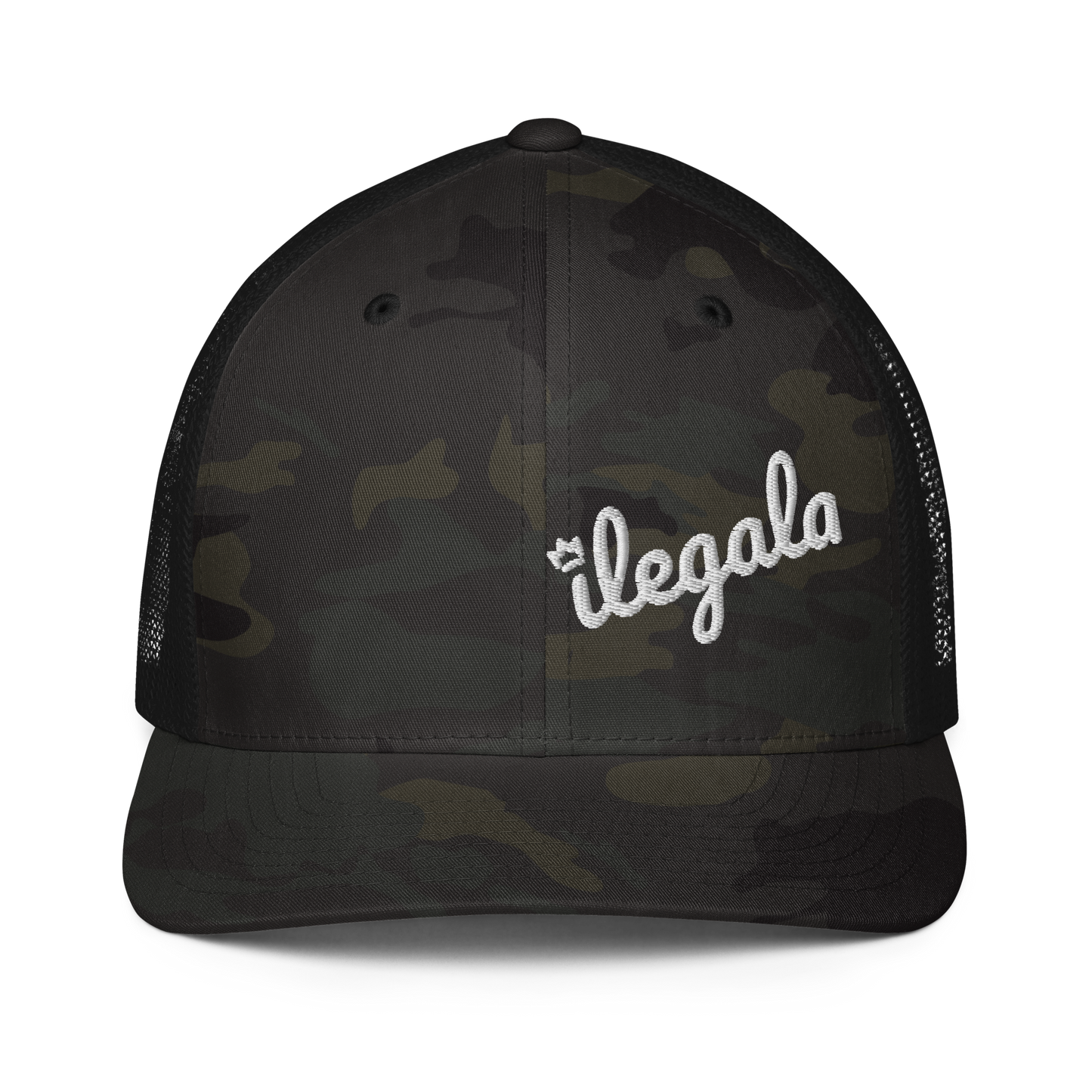 CLOSED-BACK TRUCKER CAP