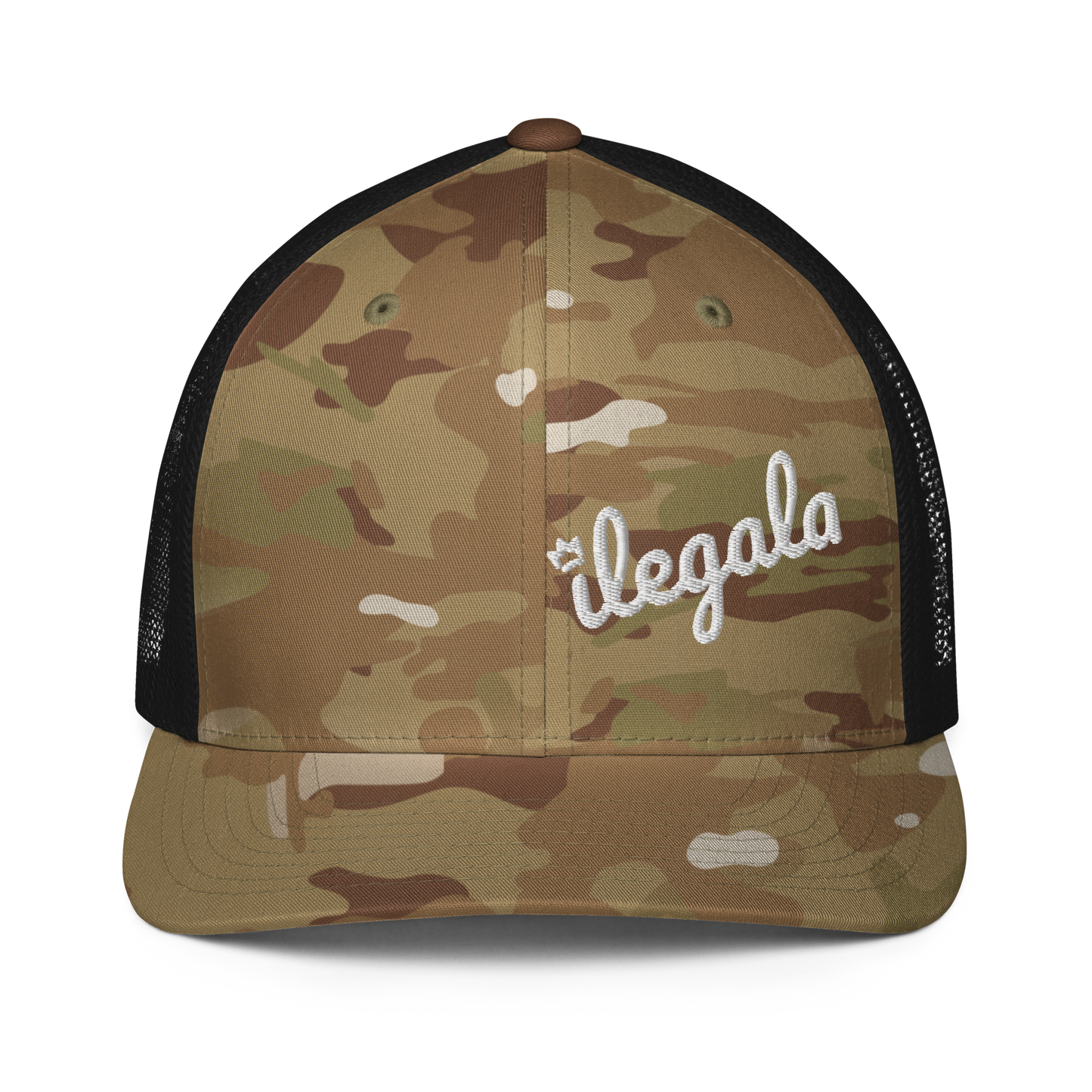 CLOSED-BACK TRUCKER CAP