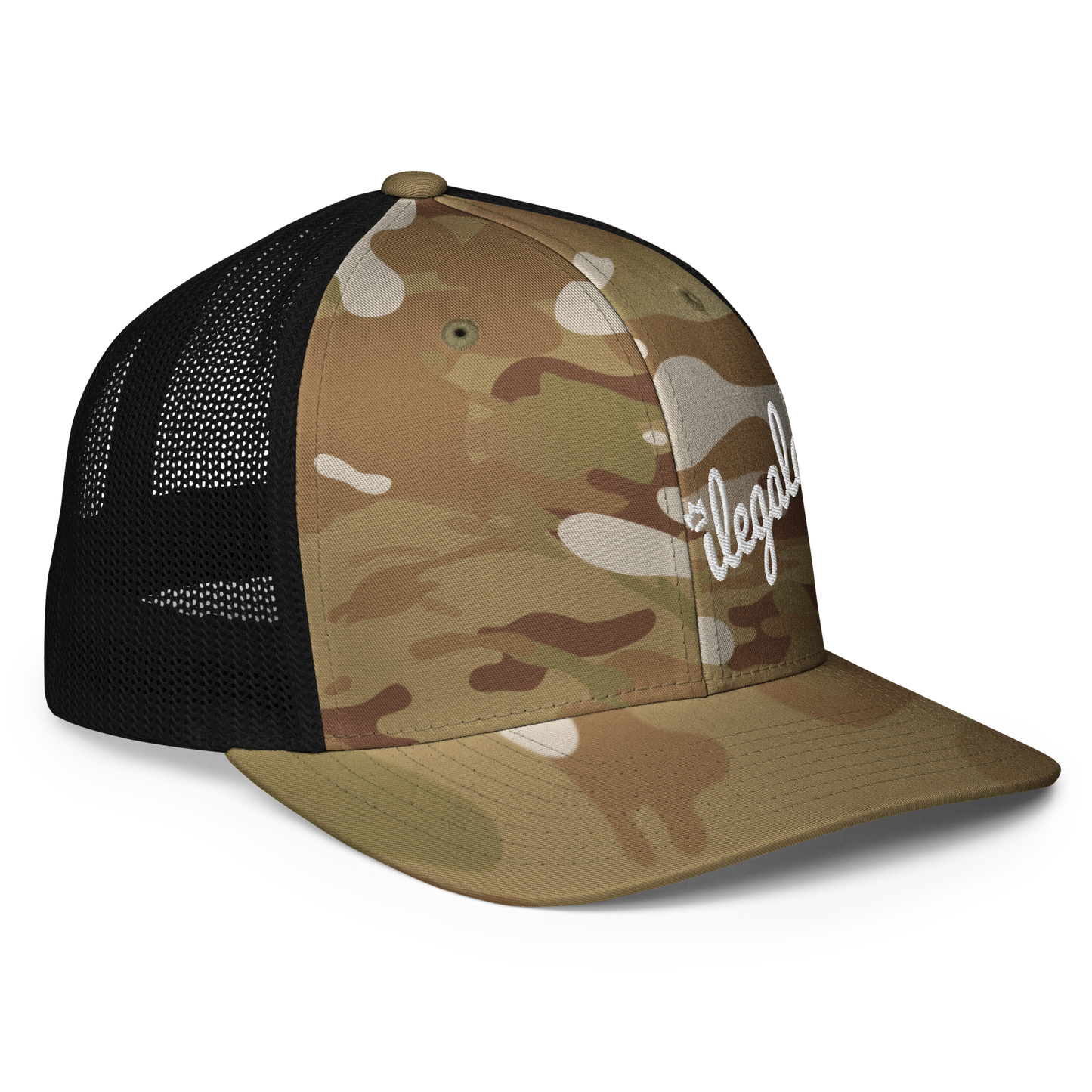 CLOSED-BACK TRUCKER CAP