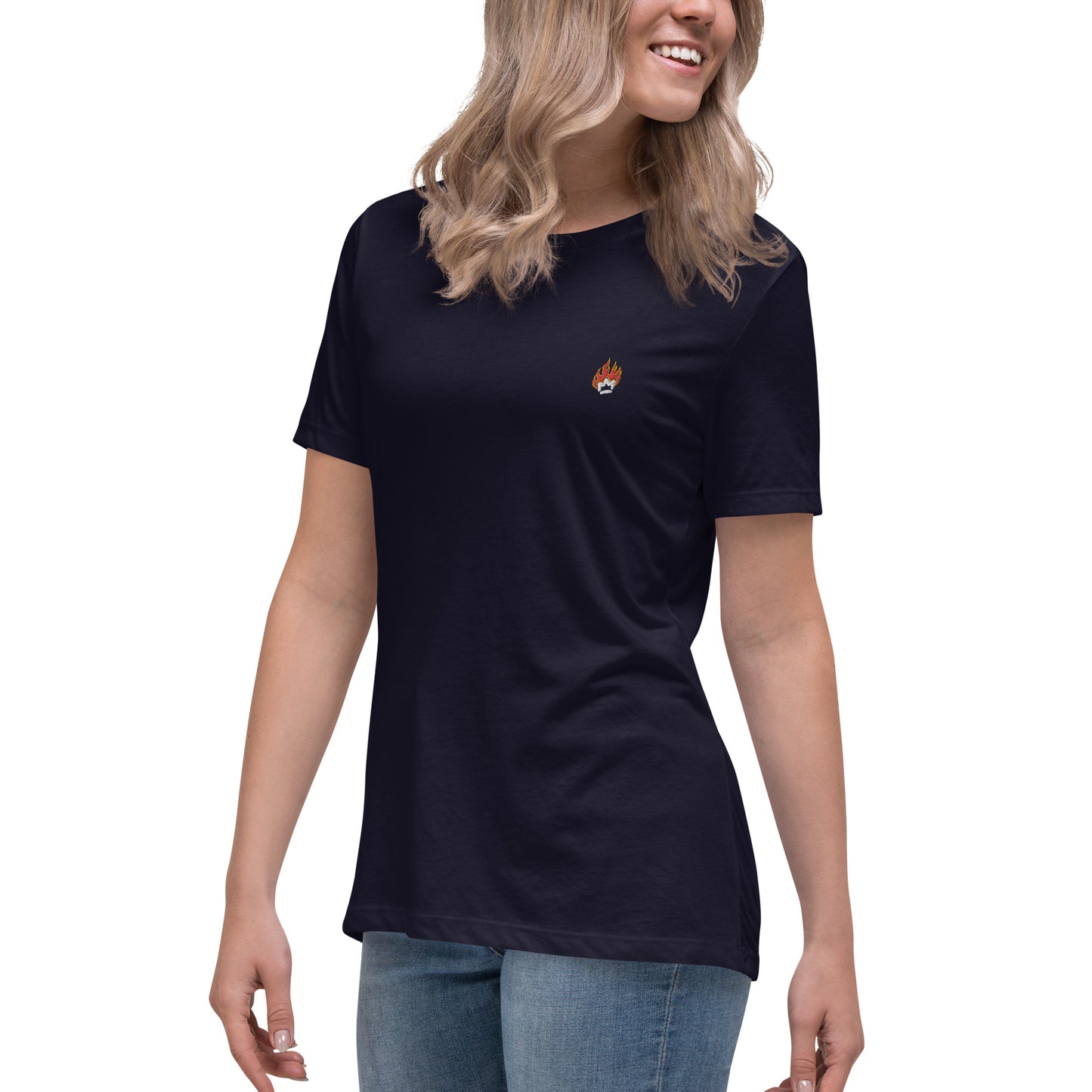 BURNING CROWN RELAXED TEE
