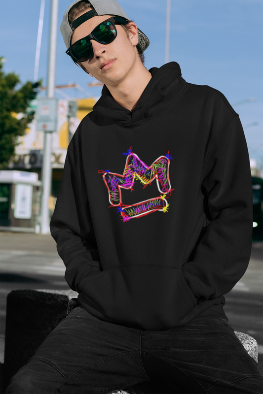 SCRAMBLED CROWN HOODIE